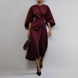 Katarzyna - Maksi kleita ar Kimono Sleeve