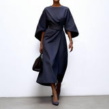 Katarzyna | Maxi kleita ar elegantiem kimono piedurknēm