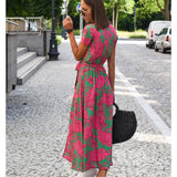 Suzanne – Elegantes Kleid mit V-Ausschnitt