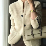 Lydia - Women’s Elegants Textured raksts kardigāns
