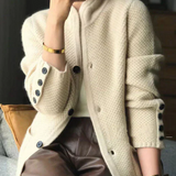 Lydia - Women’s Elegants Textured raksts kardigāns