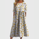 Djala - Flattering midi kleita