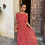 Toledo | Dāmu Off-Shoulder Maxikleita