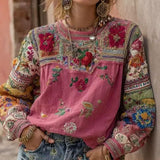 Tiziana | Boho Adītais Džemperis