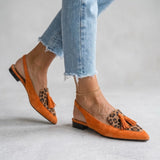 Marceline | Slingback mūlīši ar pušķiem