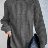 Sophia | Damen Langarm Rollkragenpullover