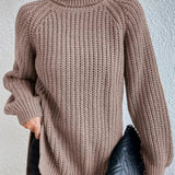 Sophia | Damen Langarm Rollkragenpullover