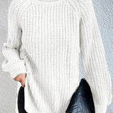 Sophia | Damen Langarm Rollkragenpullover