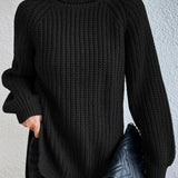 Sophia | Damen Langarm Rollkragenpullover