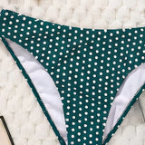 Peldkostīms ar punktiņiem