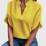 Malorie | Mīksta un Eleganta V-Veida Krekls