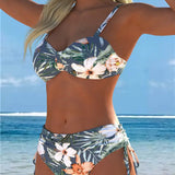 Bikini Divdaļīgs Ar Druku – Elegants