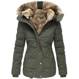 Stefanie™ - Warmer Wintermantel mit Fellfutter