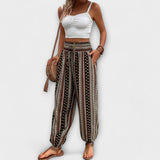 Scarlett - Bikses ar Ethnic Graphic