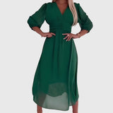 Chloe - Viegls Silky Chiffon kleita