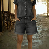 Romy | Brīva džinsu kleita" can be rewritten as "Romy | Relaxed Denim Dress.
