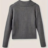 Isla™ - Strickjacke mit Rippstrick