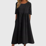 Haisley - Elegants Īss - Sleeved kleita