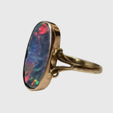 Guna - Retro Bunter Opal gredzens