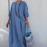 Leonore - Gaisīgs Oversized Kleita