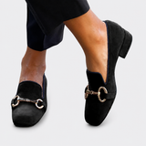 Louna - Mocasines Elegantes con Hebilla