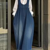 Capucine | Brīva Denima Vestes Kleita