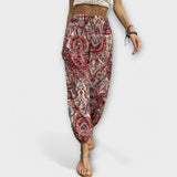 Scarlett - Bikses ar Ethnic Graphic