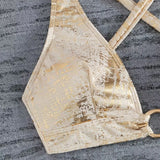 Bikini Boucle Metāla Dizains