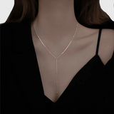 Fanija - Collarbone kaklarota ar Tassels