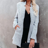Yvette | Eleganta sieviešu tweed veste pārejas sezonai