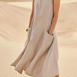 Clarisse - Breezy midi kleita