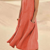 Clarisse - Breezy midi kleita