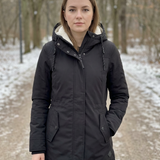 Éliane – garš, ūdensnecaurlaidīgs ziemas mētelis sievietēm, silts un elegants