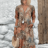 Skyler - Ocean Breeze Summer midi kleita