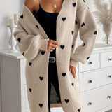Mabel™ - Herz Strickjacke