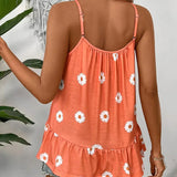 Cami Top Camisole Ar Druku