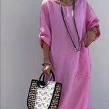 Leonore - Gaisa Oversized Kleita