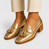 Céleste - Mocasines Dorados