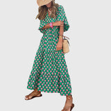 Sarah - Boho maksi kleita