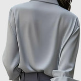 Ellen™ - Elegantes Button-Down-Oberteil