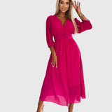 Chloe - Viegls Silky Chiffon kleita
