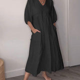 Corvalyn™ - Elegants Plūstošs Maxi Kleita