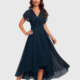 Christina - V - Neck A - Line kleita