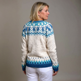 Eva | Vintage Isländischer Handgefertigter Cardigan