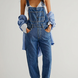 Solmira | Lässiger Denim-Jumpsuit mit Trägern