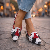 Filippa | Loafers ar pušķiem un dzīvnieku rakstu