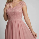 Sieviešu bezpiedurkņu maksi kleita ar mežģīņu augšu