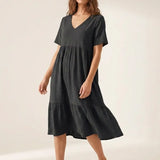 Emma™ - Elegantes Kleid Mit Bauchbedeckung