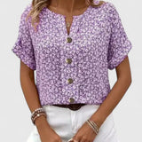 Sabine - Elegants ziedains Summer tops