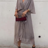 Fiorella - Elegants Kleits ar V veida kaklu
